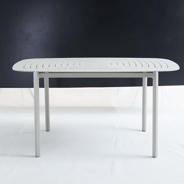 Gartentisch aus Stahl und Aluminium für den Außenbereich aus Metall【I can-30123】