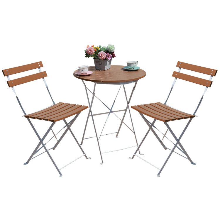 Klappbarer Esstisch und Stühle Restaurant-Sets Möbel SE-50074